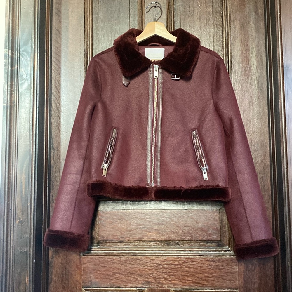 Anthropologie Shearling Jacket!